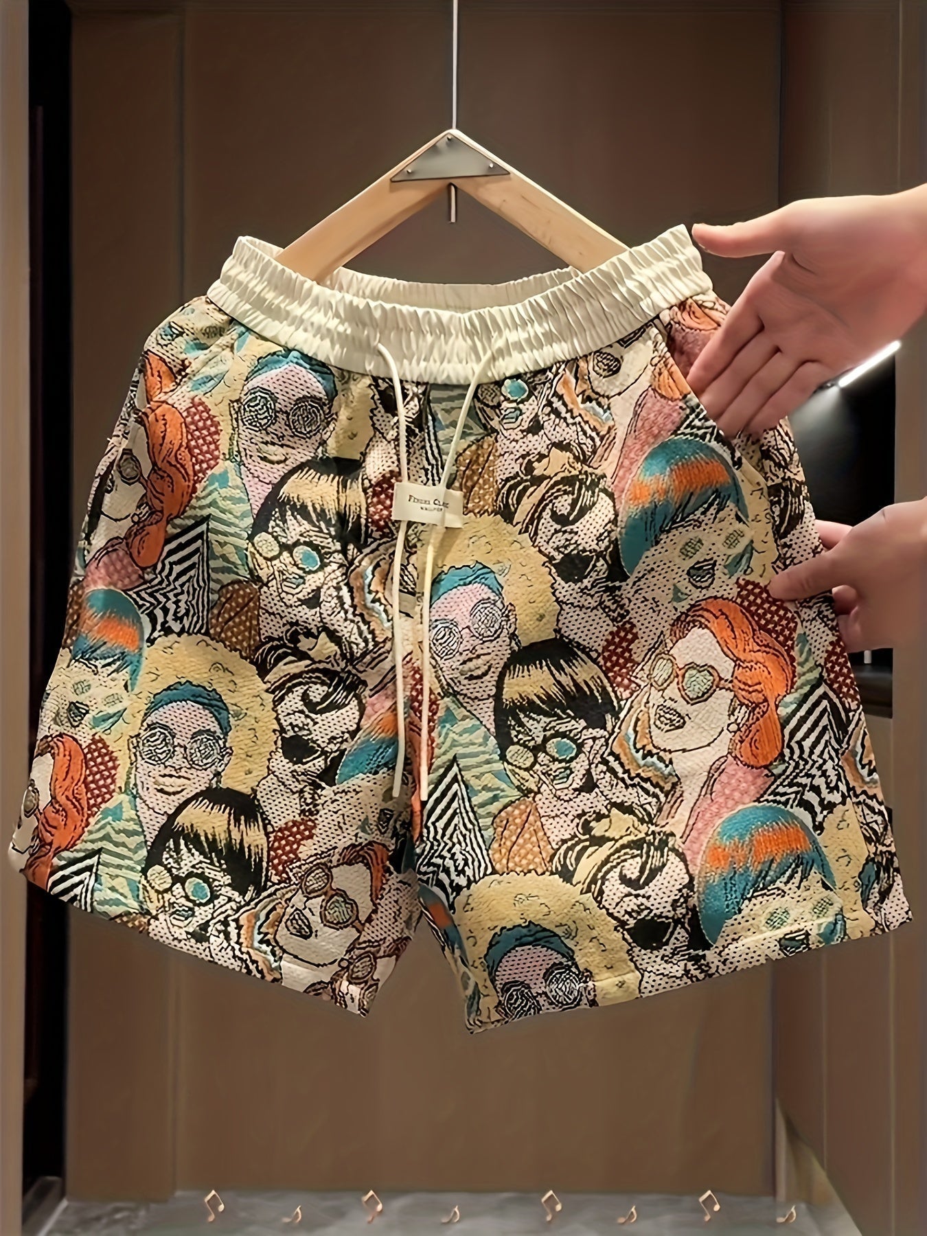 Julian Whitmore | Artistic Printed Summer Shorts