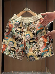 Julian Whitmore | Artistic Printed Summer Shorts