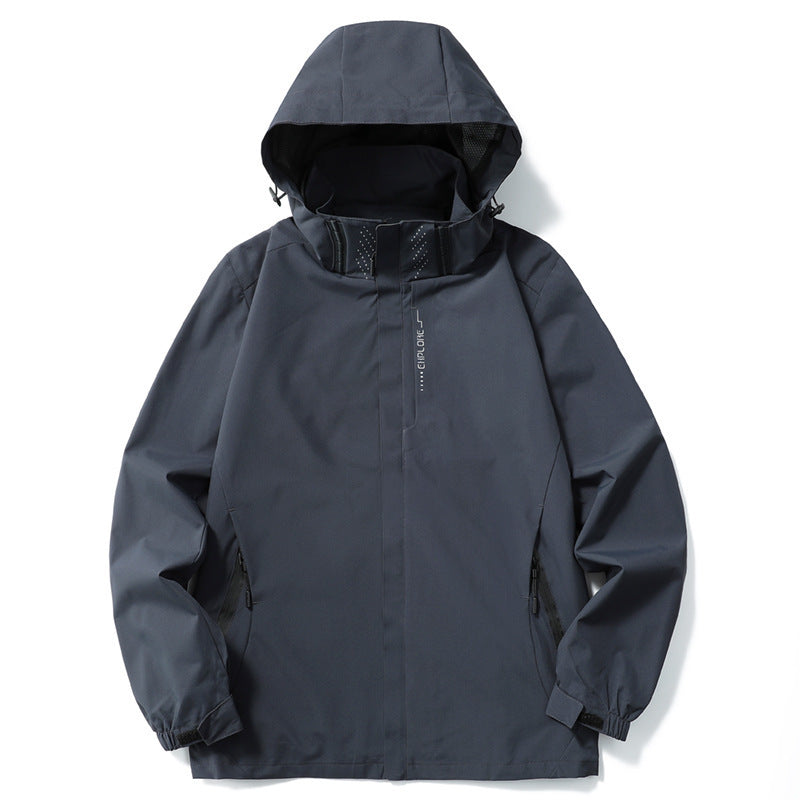 Imogen Walker | Veste shell imperméable oversize noire