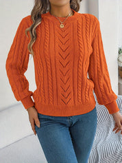 Alice Hughes | Pull texturé en maille torsadée