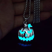 Lantern Light | Glowing Pumpkin Halloween Necklace