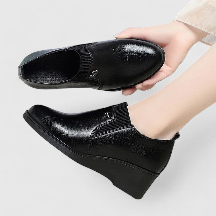 Rosalind Fairweather | Bottines Chelsea à talon compensé