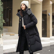 Verity Griffiths | Detachable Hood Longline Puffer Coat