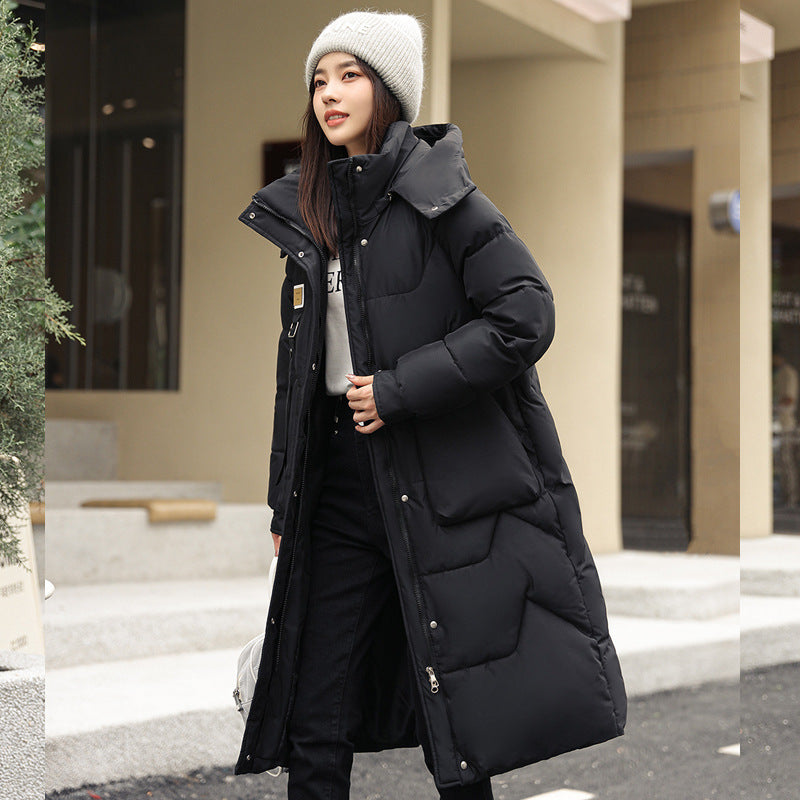 Verity Griffiths | Detachable Hood Longline Puffer Coat