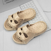 Count Midnight | Skull Halloween Slippers