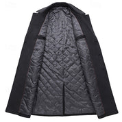 Tabitha Wentworth | Manteau ajusté croisé gris
