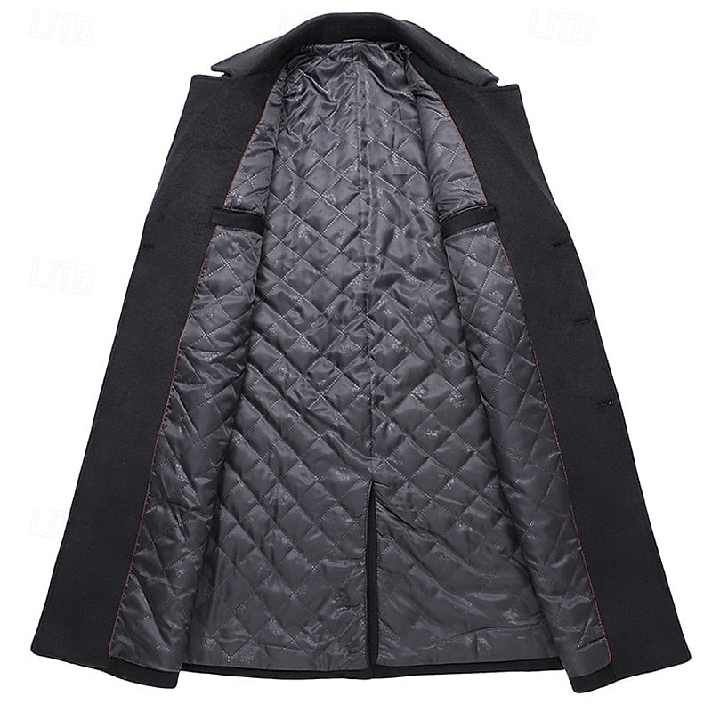 Tabitha Wentworth | Manteau ajusté croisé gris