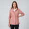 Frances Hobbs | Khaki Drawstring Waist Windbreaker Jacket - Pink
