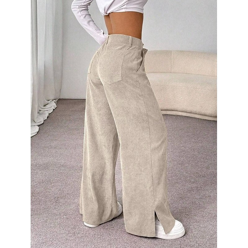 Fiona Sinclair | Pantalon large taille haute