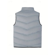 Florence Shaw | Red Quilted Padded Gilet for Women