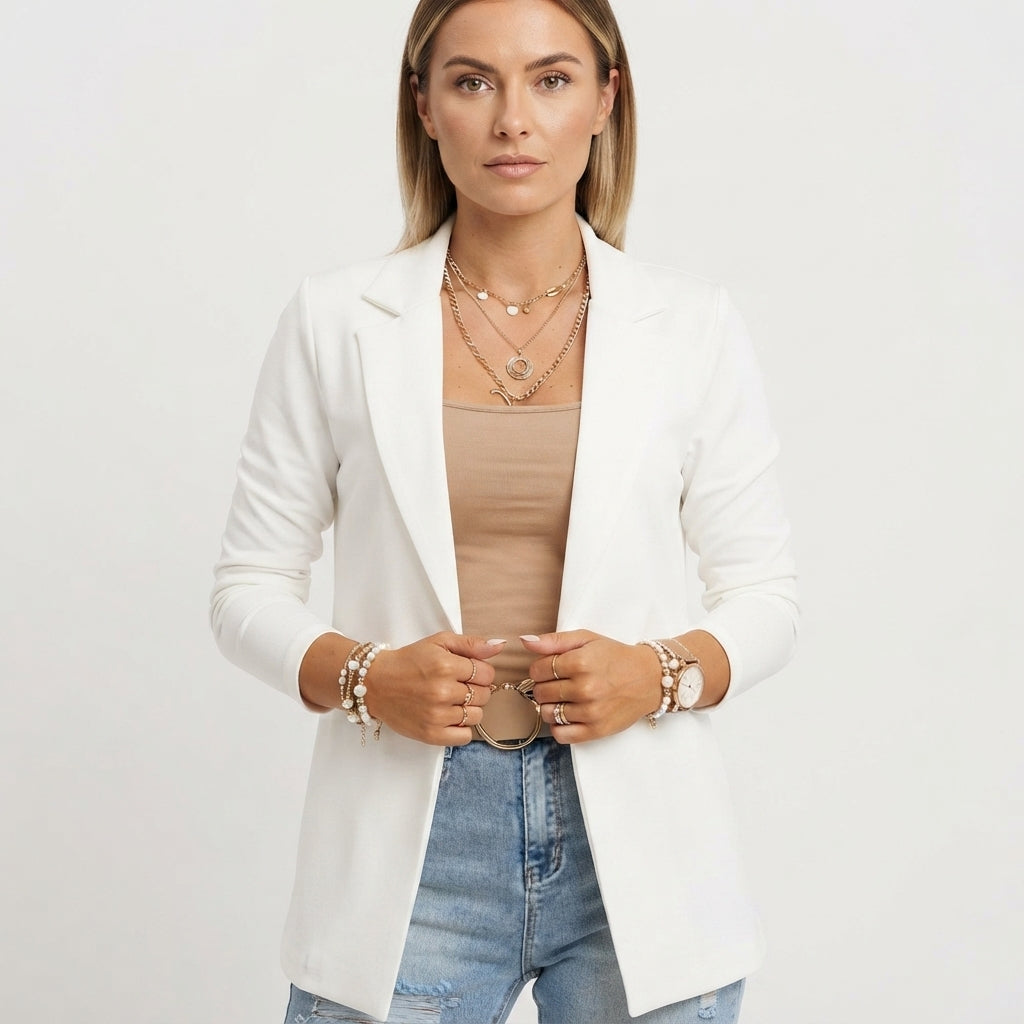 Georgina Turner | Slim-Fit Longline Blazer for Women