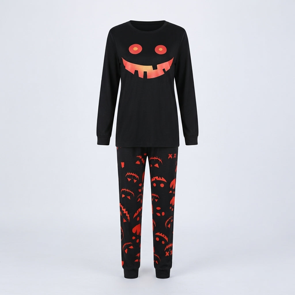 Glowing Grin | Pumpkin Halloween Pyjamas For Women