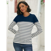 Marianne Radcliffe | Striped Long Sleeve Top