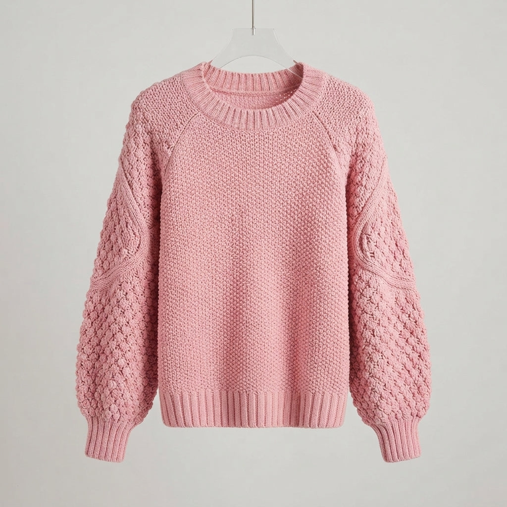 Harriet Cooper | Chunky Knit Textured Pullover Sweater