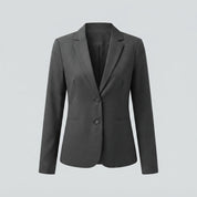 Harriet Robinson | Fitted Single-Button Blazer in Pink