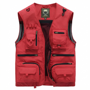 Harrison Blake | Multi-Pocket Utility Vest For Men