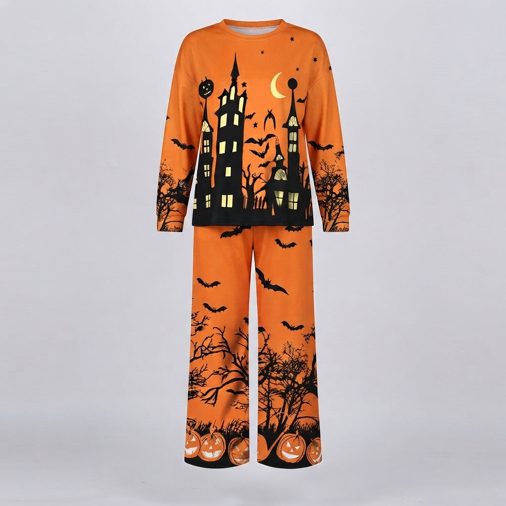 Haunted Manor | Haunted House Halloween Pyjamas For Women