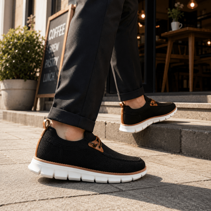 Desmond Hartley | Mocassins tricotés à enfiler pour homme