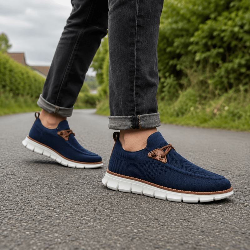 Desmond Hartley | Mocassins tricotés à enfiler pour homme