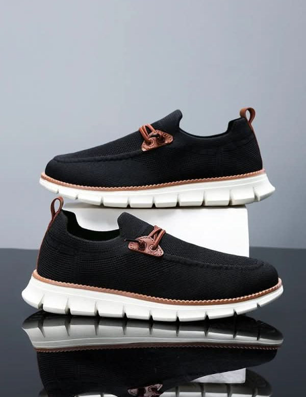 Desmond Hartley | Mocassins tricotés à enfiler pour homme