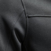 Miles Sinclair | Pull mélangé en coton à col zippé quart de zip