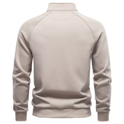 Nathaniel Cross | Quarter-Zip Cotton Sweater