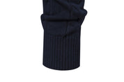 Winter Frost | Navy Fair Isle Christmas Sweater For Men