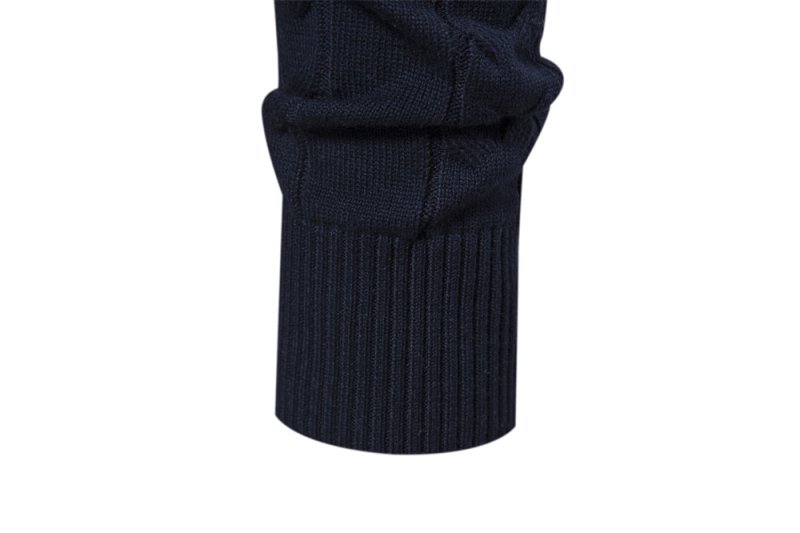 Winter Frost | Navy Fair Isle Christmas Sweater For Men