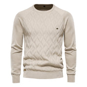 Rowan Ellis | Diamond-Knit Sweater For Men