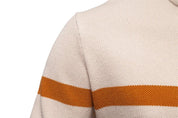 Rhys Fenwick | Colour-Block Quarter-Zip Sweater