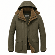 Jasper Thomas | Veste parka isolante à poches multiples