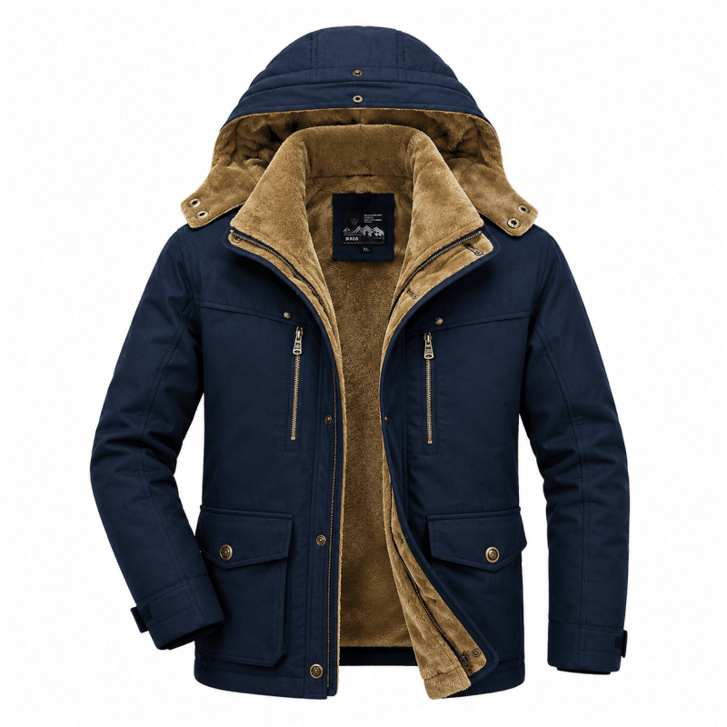 Jasper Thomas | Veste parka isolante à poches multiples