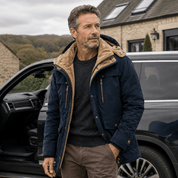 Jasper Thomas | Veste parka isolante à poches multiples