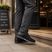 Reuben Fenwick | Chaussures de conduite en cuir vegan avec détail à lacets