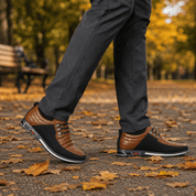 Reuben Fenwick | Chaussures de conduite en cuir vegan avec détail à lacets