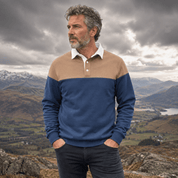 Sebastian Marlow | Colourblock Long-Sleeve Polo Jumper