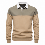 Sebastian Marlow | Colourblock Long-Sleeve Polo Jumper