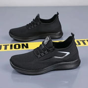 Ellis Thackeray | Grey Mesh Lace-Up Trainers
