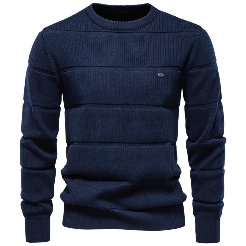 Rhys Cavendish | Pull à col rond riche en coton