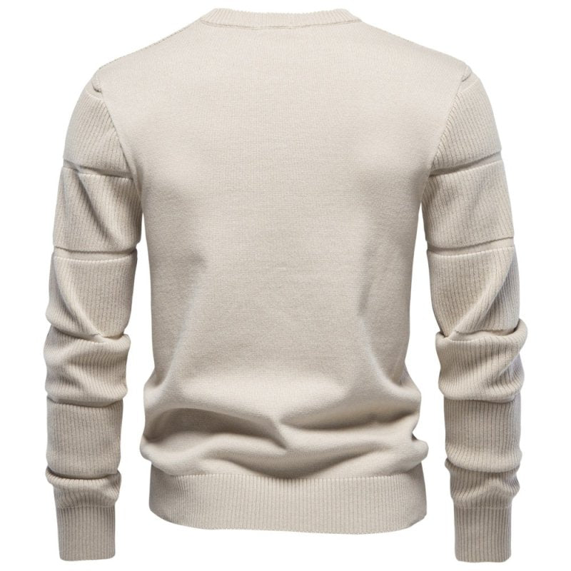 Rhys Cavendish | Cotton-Rich Crew Neck Sweater