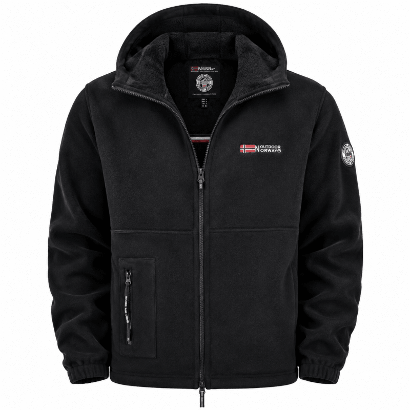 Miles Roberts | Sweat à capuche zippé Northpass doublé en polaire