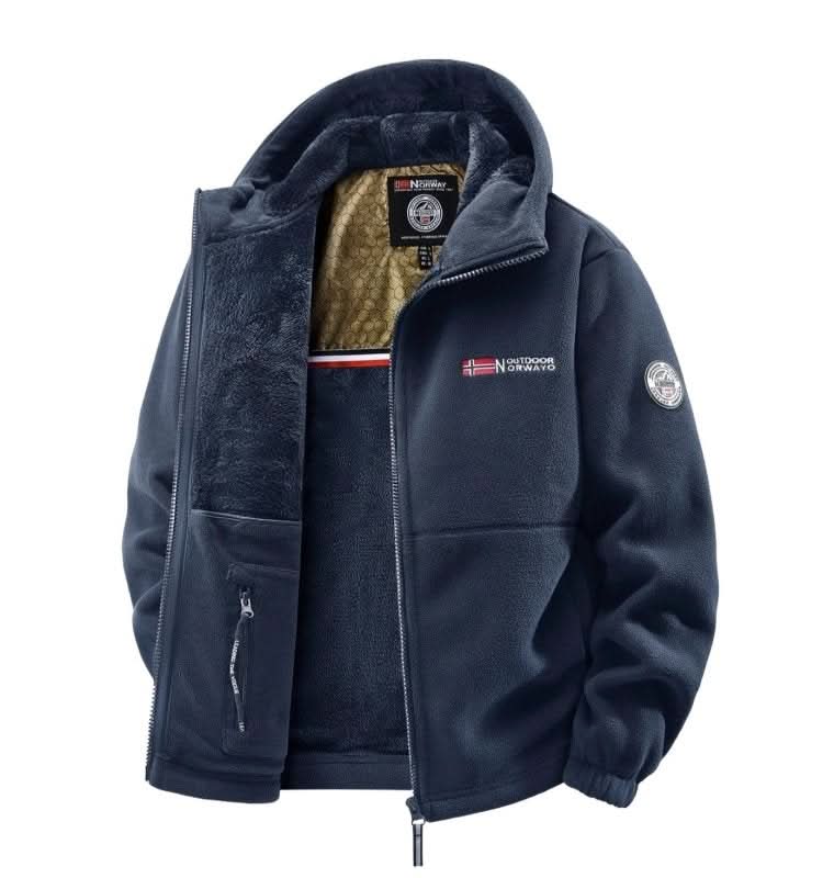 Miles Roberts | Sweat à capuche zippé Northpass doublé en polaire