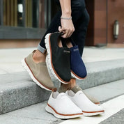Percy Ainsworth | Knit Slip-On Trainers For Men