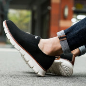 Percy Ainsworth | Knit Slip-On Trainers For Men