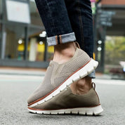 Percy Ainsworth | Knit Slip-On Trainers For Men