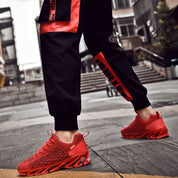 Rupert Fenwick | Mesh Knit Running Trainers For Men
