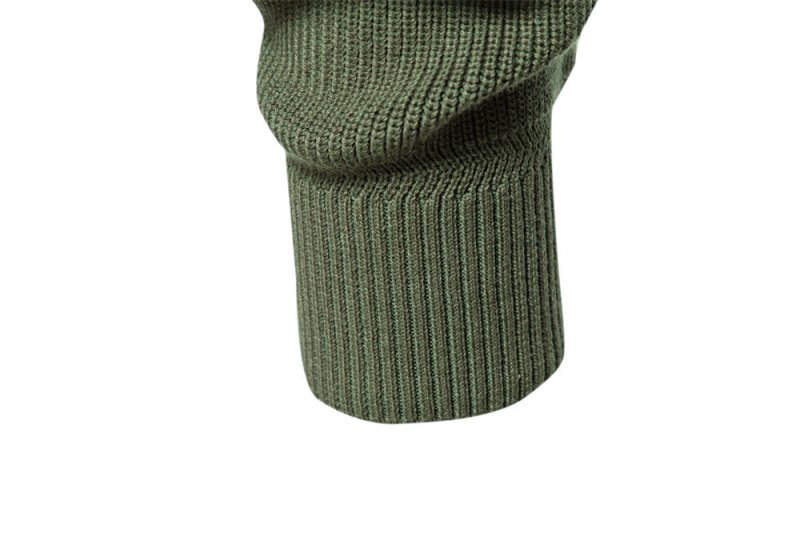Percy Wainwright | Two-Tone Quarter-Zip Sweater For Men