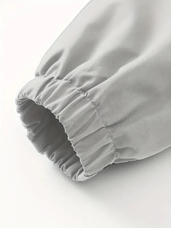 Hugo White | Waterproof Hooded Utility Jacket