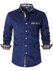 James Whitmore | Classic Checked Trim Shirt