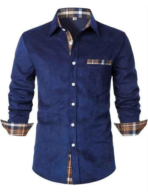 James Whitmore | Classic Checked Trim Shirt